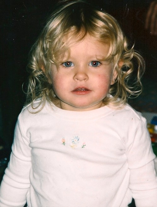 Emma the year before that first IEP