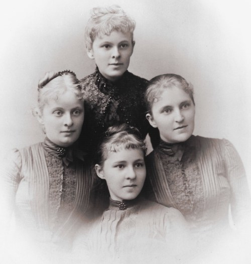 Our Ancestors - Emma, Anina, Antonie and Marie
